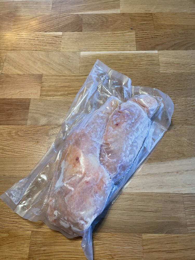Cuisses de poulets sous vide