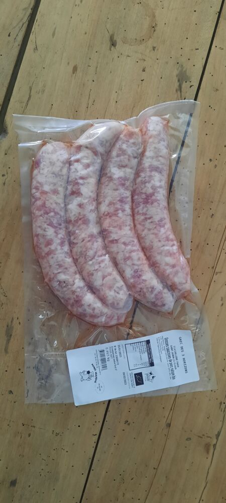 Saucisses pimentées type merguez