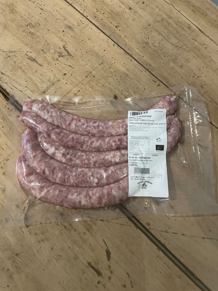 Chipolatas natures