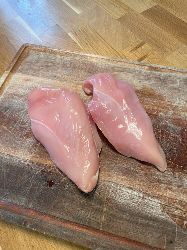 Blancs de poulets sous vide